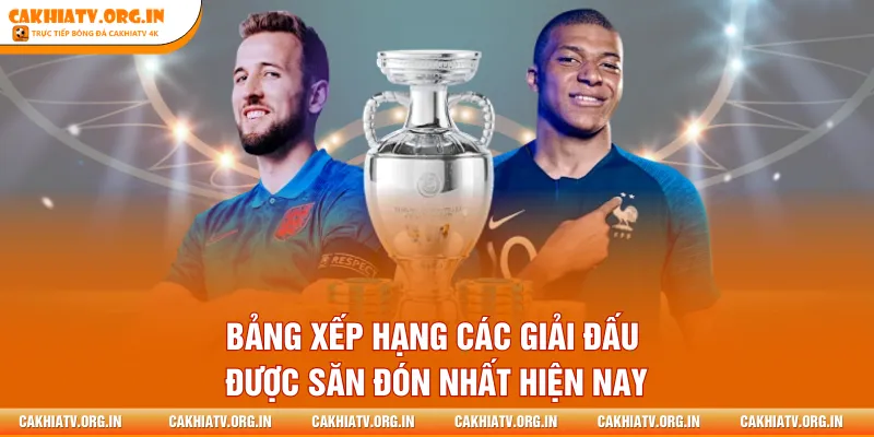 Bảng xếp hạng các giải đấu được săn đón nhất hiện nay