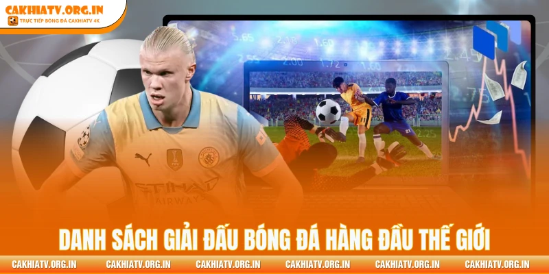 Danh sách giải đấu bóng đá hàng đầu thế giới