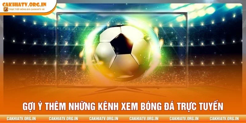 Gợi ý thêm những kênh xem bóng đá trực tuyến