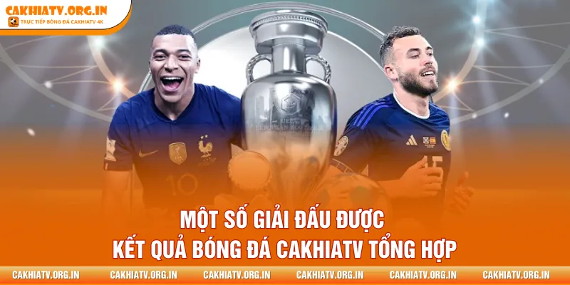 Một số giải đấu được kết quả bóng đá CakhiaTV tổng hợp