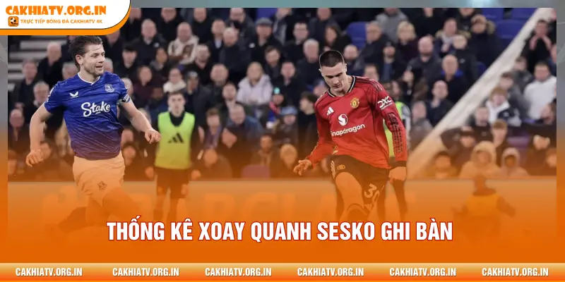 Thống kê xoay quanh Sesko ghi bàn